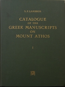         - CATALOGUE OF THE GREEK MANUSCRIPTS ON MOUNT ATHOS  2 (22.631)